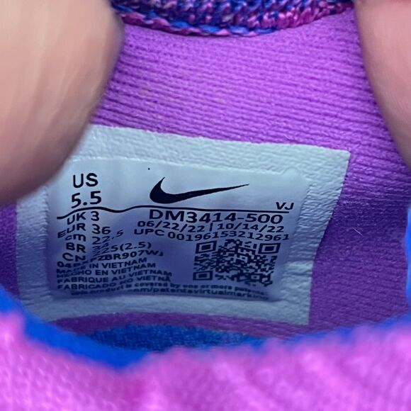 Nike Pegasus Turbo DM3414-500 Fuchsia Running Shoes Women's Size US 5.5 - Picture 6 of 8